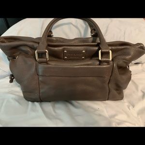 Brown leather Kate Spade purse